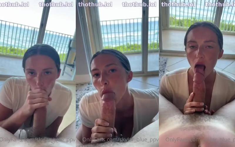 Skylar Blue s Deepthroat Big Cock