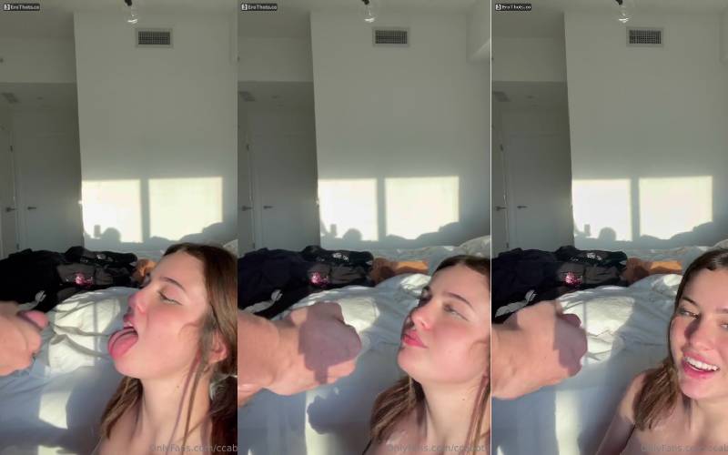 Sierra Cabot Onlyfans  Blowjob Cumshot On Face