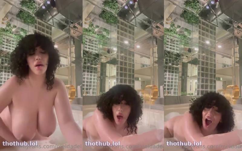 Meldadel Onlyfans  Masturbate In bathtub