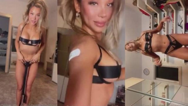 Dannie Riel Shows off Sexy Body in Lingerie Onlyfans Leak