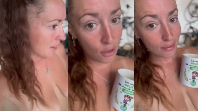 Cecilia Sopeña Exposed Her Big Tits Leaked Video