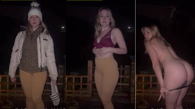 Bubblebfiit Outdoor Striptease Hot Video Leaked