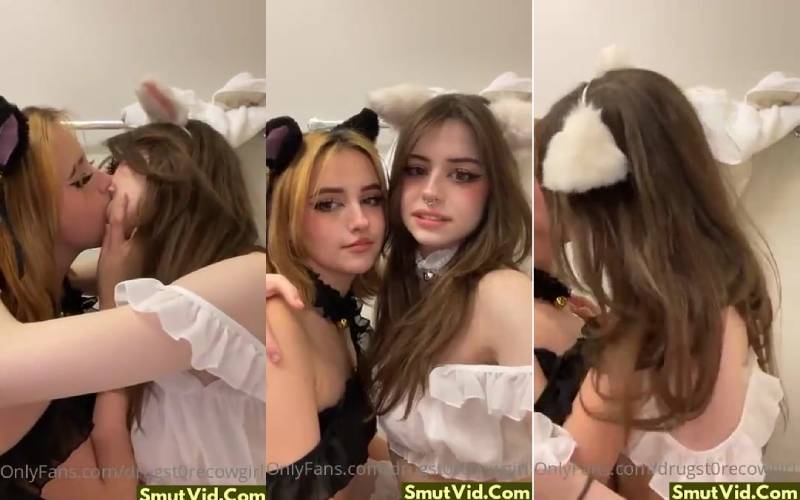 Hannah Owo / Hannahowo Lesbian Kissing